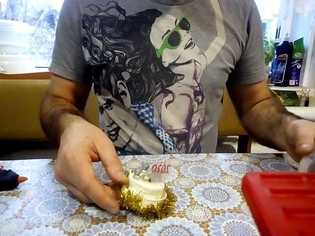Поделка "Снежный шар" своими руками. смотреть онлайн