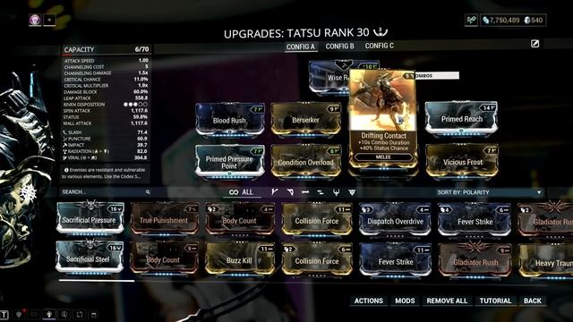 Warframe: HOW TO MAKE TATSU OVERKILL | BEST BUILDS & SETUP смотреть онлайн