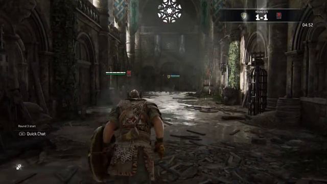 For Honor. Duel 1v1:Warlord vs Warden. Честный бой. Fair Fight. смотреть онлайн