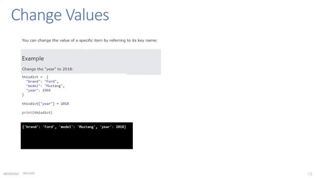 Python: Dictionary - by Sir Eudz смотреть онлайн