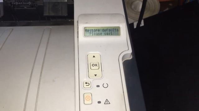 HP LaserJet P2055 printer How to Restore Defaults Settings смотреть онлайн