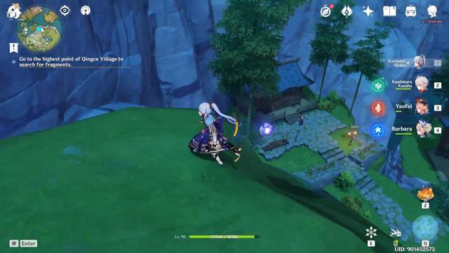 Search For Fragments | The Chi Of Yore | Genshin Impact | Qingce Village | Genshin Impact