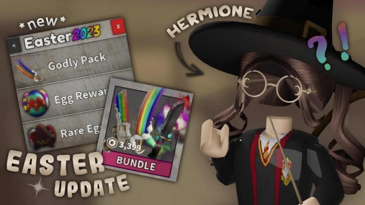 [ММ2] EASTER обновление 2023 + Gameplay за ГЕРМИОНУ