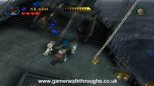Lego Pirates walkthrough - Davy Jones' Locker [2/2] смотреть онлайн