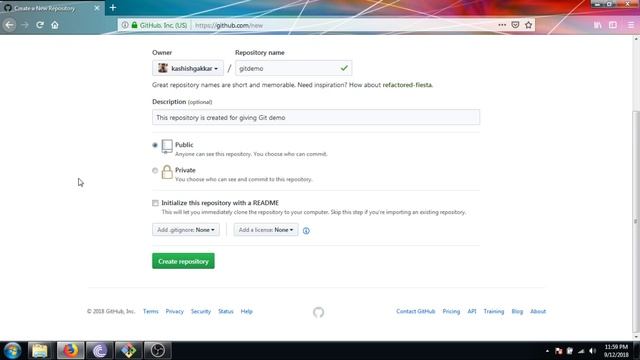 11.Creating remote Git local and Github repo смотреть онлайн