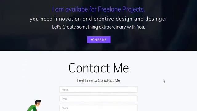 Responsive Personal Portfolio Website using HTML CSS & Bootstrap смотреть онлайн