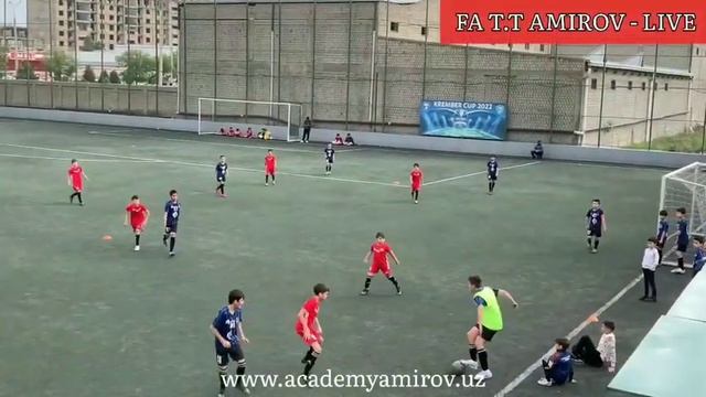 Футбол. Ташкент. Детская футбольная школа AMIROV смотреть онлайн