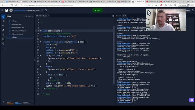 OCE Java I - endsWith(String) смотреть онлайн