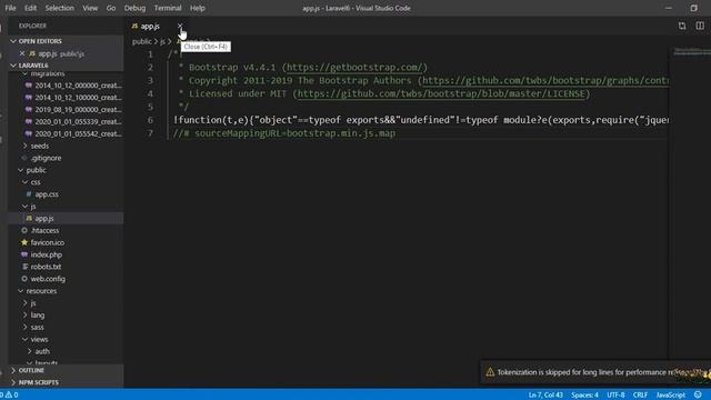 Laravel 6 Login / Registration scaffolding смотреть онлайн