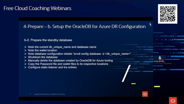 Cloud Coaching - ODSA Disaster Recovery: How to set up a Data Guard standby database using ODSA смотреть онлайн