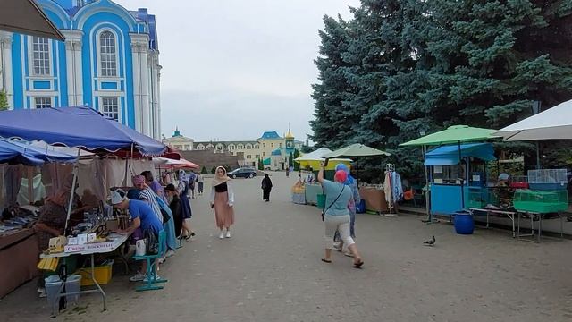 #Задонск.ЗАДОНСКИЙ РОЖДЕСТВО-БОГОРОДИЦКИЙ МУЖСКОЙ МОНАСТЫРЬ. Август 2022г смотреть онлайн