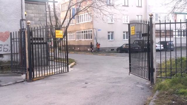 Автоматические распашные ворота. "Умный Дом" Владикавказ. смотреть онлайн