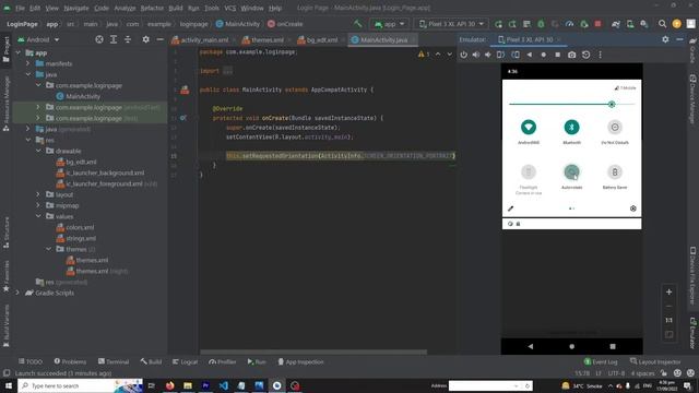 How To Lock Your Android App in Portrait Mode in Android Studio смотреть онлайн