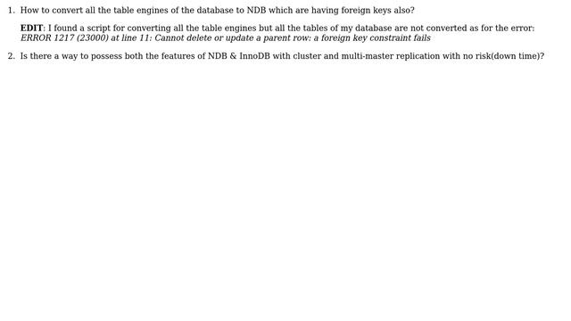 Ubuntu: How do I set up Mysql Cluster? смотреть онлайн