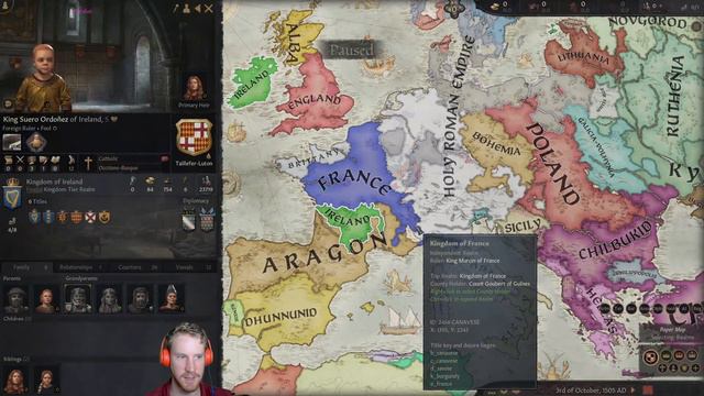 Zero Development Time Lapse Crusader Kings 3 смотреть онлайн