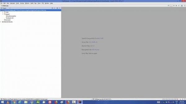 How to setup Scala on Intellij IDEA IDE + First SBT/Scala project