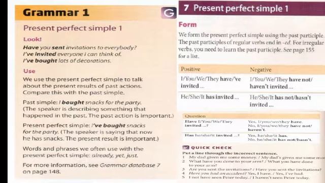 Laser. Grade 7. Lesson 39. Present Perfect Simple смотреть онлайн