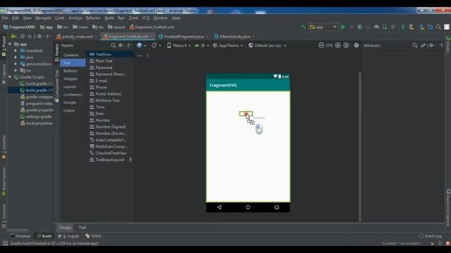 Android Studio | Fragment Introduction | Add Fragment Using XML смотреть онлайн