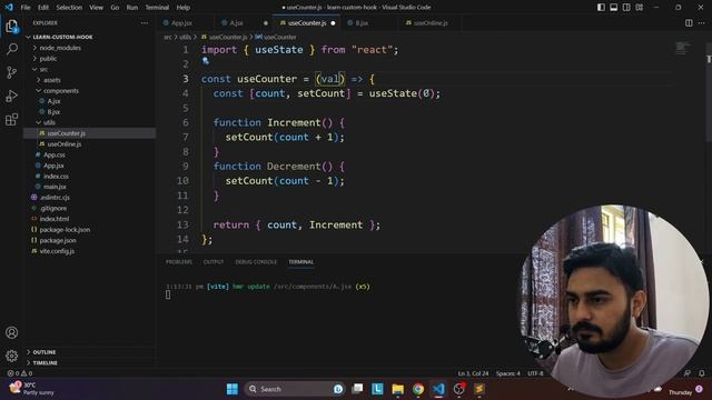 Build your own Custom Hooks in React | React Custom Hooks смотреть онлайн