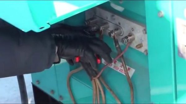 Работа дизельного генератора Denyo, DCA45