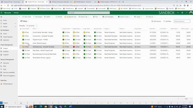 Portfolio Management in Microsoft Project For The Web смотреть онлайн