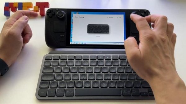 Logitech MX Keys Mini Keyboard (illuminated, pairing with 3 devices | unboxing | review