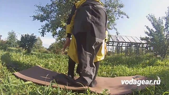 Инструкция о надевании сухого костюма Снаряжение ВОДА. Система входа NinjaPocket. смотреть онлайн