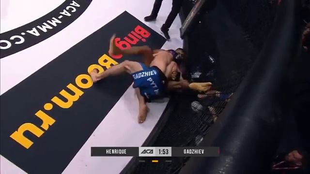 ACA 103 Full fight Kurban Gadzhiev vs Charles Henrique Copy смотреть онлайн