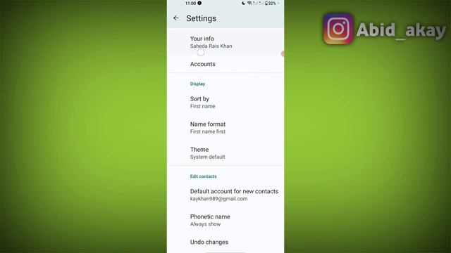 Google Contacts | Undo Changes or Reset Settings смотреть онлайн