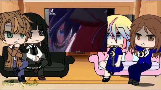 Wednesday react to Wednesday as Ai Hoshino*spoiler Oshi no ko* смотреть онлайн