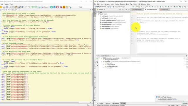 Automate Java Swing Application Like Android Studio смотреть онлайн