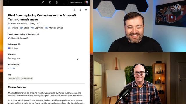 Python in Excel, Teams Premium Trial, Workflows replacing Connectors | Ep 300 смотреть онлайн