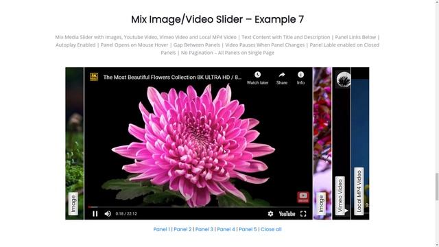Accordion Slider | Video and Image Slider | By Slider Factory Pro | WordPress Plugin смотреть онлайн