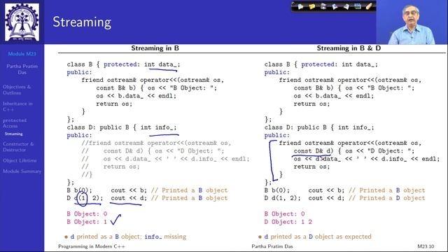 Lecture 23 Inheritance Part 3 Constructor & Destructor Object Lifetime смотреть онлайн