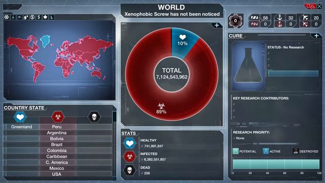 Plague Inc. Evolved - E30 "Xenophobic Screw" смотреть онлайн