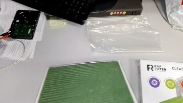 Крутой фильтр салона. RAF-FILTER. VW POLO SEDAN.