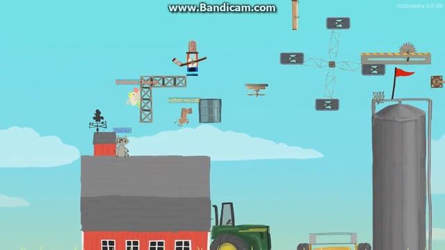Ultimate Chicken Horse ИГРАЕМ ПО СЕТИ смотреть онлайн