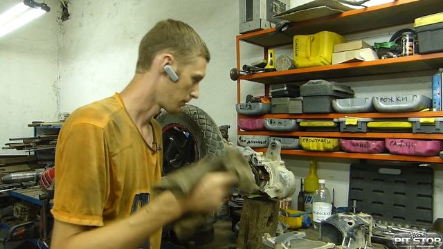 Ремонт и установка мотора Lead 100 на ZX35