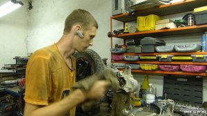 Ремонт и установка мотора Lead 100 на ZX35