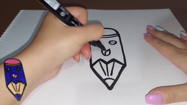 Как нарисовать КАРАНДАШ How to draw смотреть онлайн