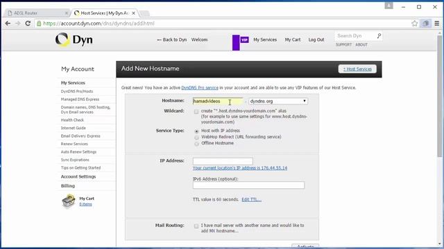 DDNS using Dyndns.org| بالعربي DDNS كيفية اعداد смотреть онлайн