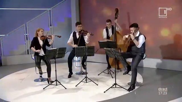 Select Cvartet - Shape of my heart by Sting, Cine vine la noi Moldova 1 TV смотреть онлайн