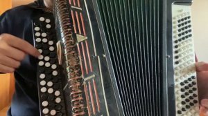 Татарская песня на баяне! Видеоразбор, обучение урок 1, Апипа (татарская народная)