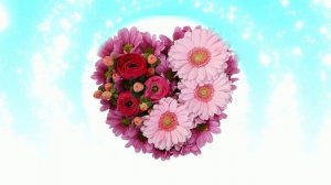 Футаж. Цветочный фон 168