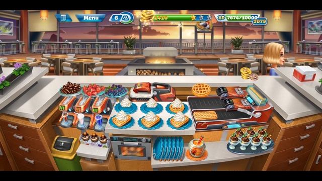 Cooking Fever Level 40th of all Restaurants 20200419 смотреть онлайн