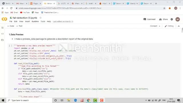 Fall detection & activity recognition Mahesh Mishra T Deepthi Ch Neeraja D Durga Sai 3 смотреть онлайн