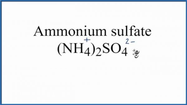 Is (NH4)2SO4 (Ammonium sulfate) Ionic or Covalent?