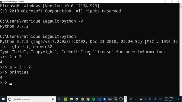 Python Shell смотреть онлайн