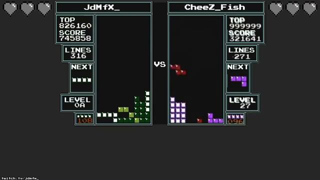 347 Lines on NES Tetris смотреть онлайн