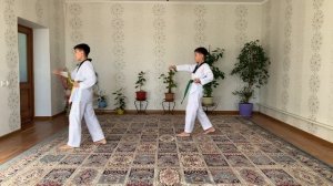 6 Пхумсэ тхэквондо - Тэгук Юк Джян (пумсе таеквон-до) Taekwondo Poomsae